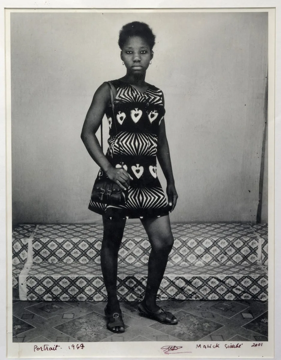 Malik Sidibe Portrait 1969 21 x 27 cm