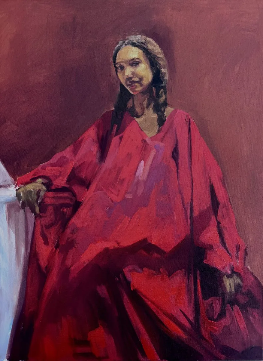 05 the red mother 40x50cm